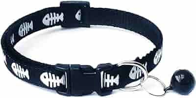 Cat Collar - Fish Design / Bell
