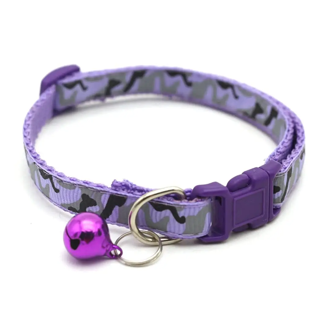 Cat Collar Army design With Bell