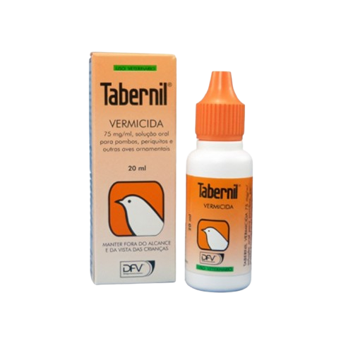 Tabernil Vermicida Antiparasitic Drops for Birds , 20 mL
