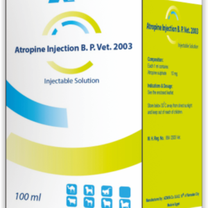 Atropine Sulphate Injection, 100mL