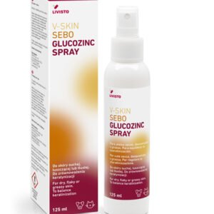 V-Skin Sebo Glucozinc Spray, 125mL