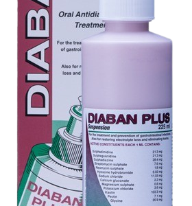 Diaban Plus Oral Anti-Diarrheal Susp. 225 mL