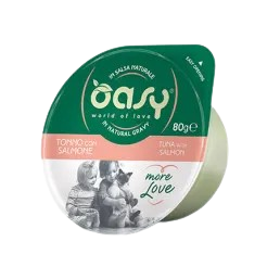 Oasy Cup More love Cat Wet Tuna & Salmon, 70g