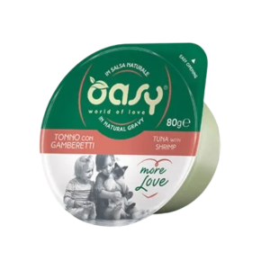 Oasy Cup More love Cat Wet Tuna & Shrimp, 70g