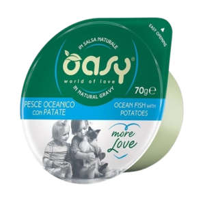 Oasy Cup More love Cat Wet Ocean Fish & Potato, 70g