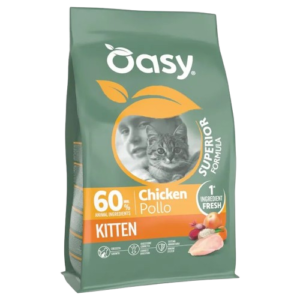 Oasy Dry Kitten Chicken, 1.5Kg